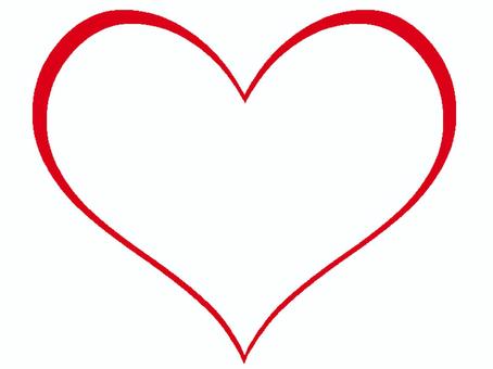 Heart-shaped frame_red, JPG and PNG Heart-shaped frame_red, , JPG and PNG