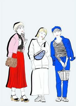 Spring casual women women, JPG and PNG Spring casual women women, , JPG and PNG