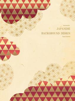 新年賀卡日本紙日本背景 66 垂直構圖 新年賀卡日本紙日本背景 66 垂直構圖