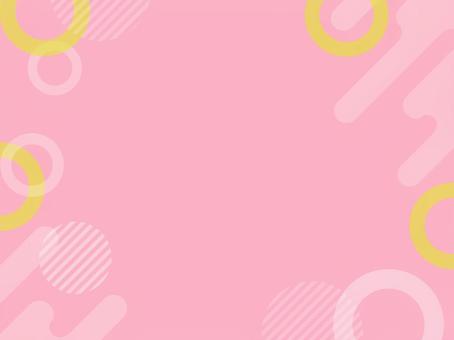 シンプルで幾何学的な背景イラスト