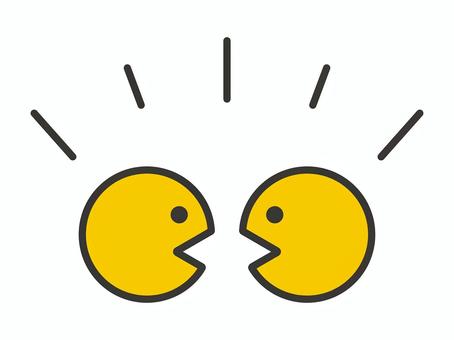 二人でおしゃべり 会話,おしゃべり,コミュニケーション,2人,しゃべる,話す,向かい合う,話し合い,対談,雑談のイラスト素材