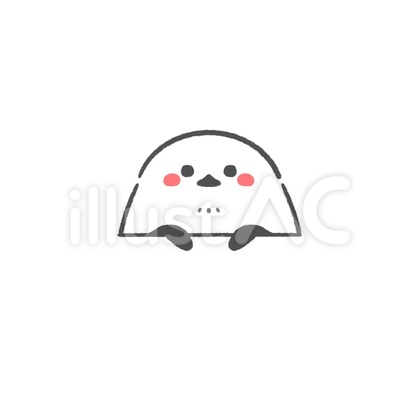 ひょっこり/シマエナガ