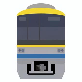 こどもの国線横浜高速鉄道Y000系電車 電車,乗り物,鉄道,交通,列車,車両,通勤,こどもの国線,y000系,横浜高速鉄道のイラスト素材