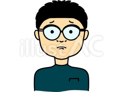 困惑する男の子