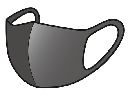 Polyurethane material three-dimensional mask black, JPG, PNG and AI Polyurethane material three-dimensional mask black, mascarar, infecção preventiva, etiqueta, JPG, PNG and AI