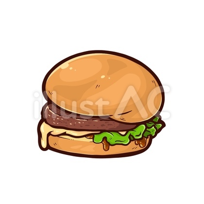 とろけるチーズのハンバーガー