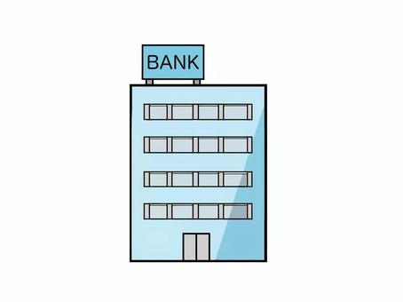 Illustration, bank, building, window, 