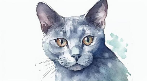 Illustration, animal, tiny, watercolor, 