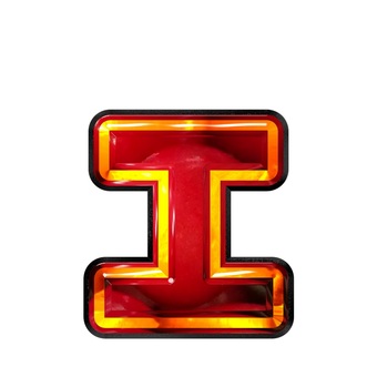 カタカナ小書き文字ェ 文字,ギラギラ,赤色,カタカナ,ェのイラスト素材