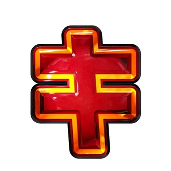 カタカナ文字キ 文字,ギラギラ,赤色,カタカナ,キのイラスト素材