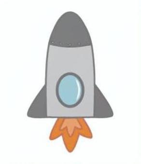 ロケット ロケット,宇宙船,火花,飛ぶ,宇宙,空,かっこいい,かわいいのイラスト素材