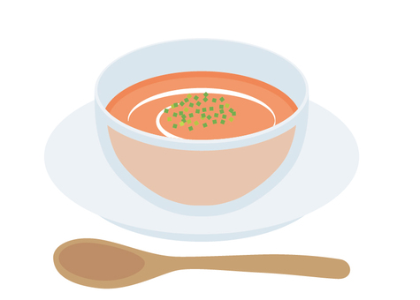 湯冷番茄, JPG, PNG 和 AI 湯冷番茄, 發涼, 蕃茄, 勺子, JPG, PNG 和 AI