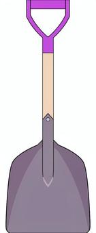 スコップ_shovel スコップ,道具,園芸,農業,大型のイラスト素材