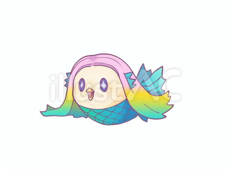 アマビエ アマビエ,アマビエ様,妖怪のイラスト素材