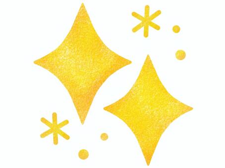 キラキラ キラキラ,光,星,輝き,きらめき,星屑,スパーク,ラメ,反射,光沢のイラスト素材
