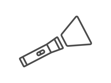손전등 흑백, JPG, PNG 및 AI 손전등 흑백, 손전등, 라이트, 방재, JPG, PNG 및 AI