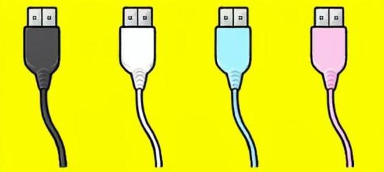 USBケーブル（タイプA） ケーブル,アダプター,コード,usb,タイプa,接続,充電,周辺機器のイラスト素材