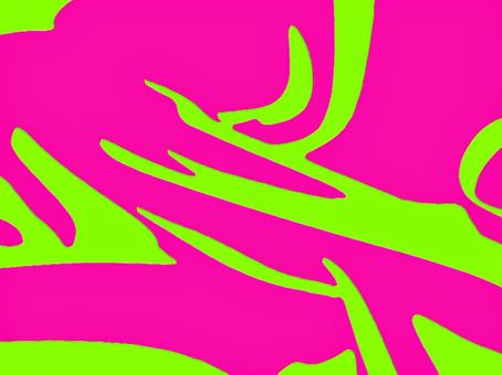 緑色とピンクのラインアート風背景壁紙素材 ラインアート,ピンク,緑色,グリーン,背景,壁紙,抽象的,テクスチャ,キュート,かわいいのイラスト素材