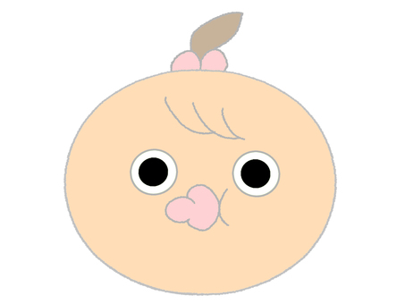 赤ちゃん 赤ちゃん,おしゃぶり,目,顔,可愛い,お知らせ用,宣伝用,pop調,手描き,挿絵のイラスト素材