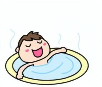 お風呂に入る男の子 風呂,入浴,リラックス,のんびり,男の子のイラスト素材