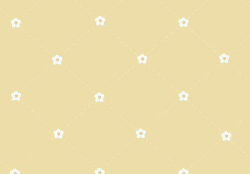 キルティング×花（イエロー） キルティング,おしゃれ,花柄,背景,壁紙,かわいい,ガーリー,ふんわり,ナチュラル,布柄のイラスト素材