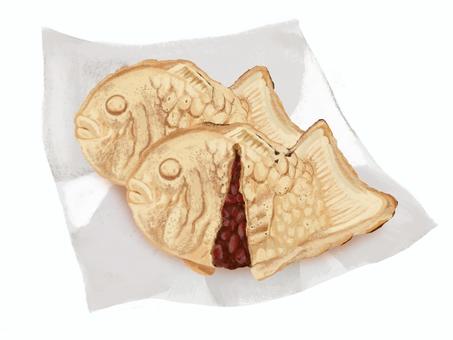 Taiyaki (with wrapping paper), JPG and PNG Taiyaki (with wrapping paper), , JPG and PNG