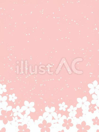 桜フレーム18/ピンク