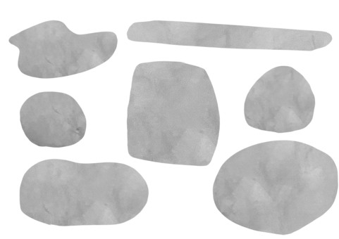 石ころフレーム装飾 フレーム,装飾,テクスチャ,石,石ころ,シンプル,ニュアンスカラー,抽象,落ち着き,アースカラーのイラスト素材