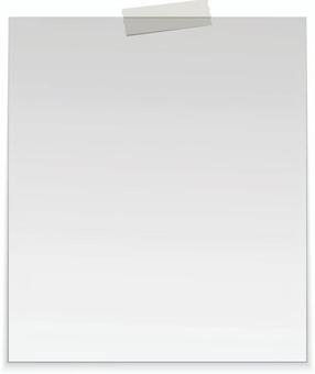 メモ用紙 メモ用紙,テープ,貼り紙,お知らせ,メモ,メモ帳,セロハンテープ,マスキングテープ,注意,忠告のイラスト素材