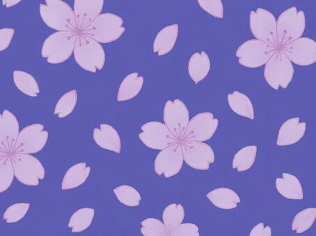 113.背景 桜,さくら,サクラ,桜パターン,桜模様,桜の背景,春,スプリング,花柄,花びらのイラスト素材