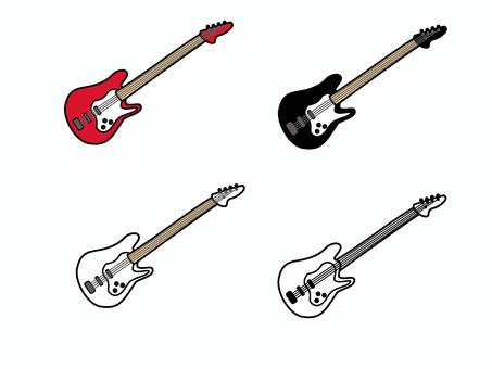 ベース ベース,楽器,バンド,音楽,エレキベースのイラスト素材