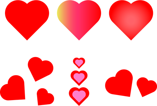 ハート_赤 ハート,可愛い,かわいい,心臓,赤,キュート,フレーム,素材,アイコン,恋人のイラスト素材