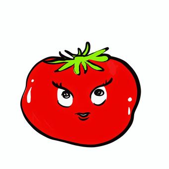 夏野菜（トマト） 完熟トマト,夏野菜,赤い,みずみずしい,サラダ,パスタ,マリネ,ジュースのイラスト素材