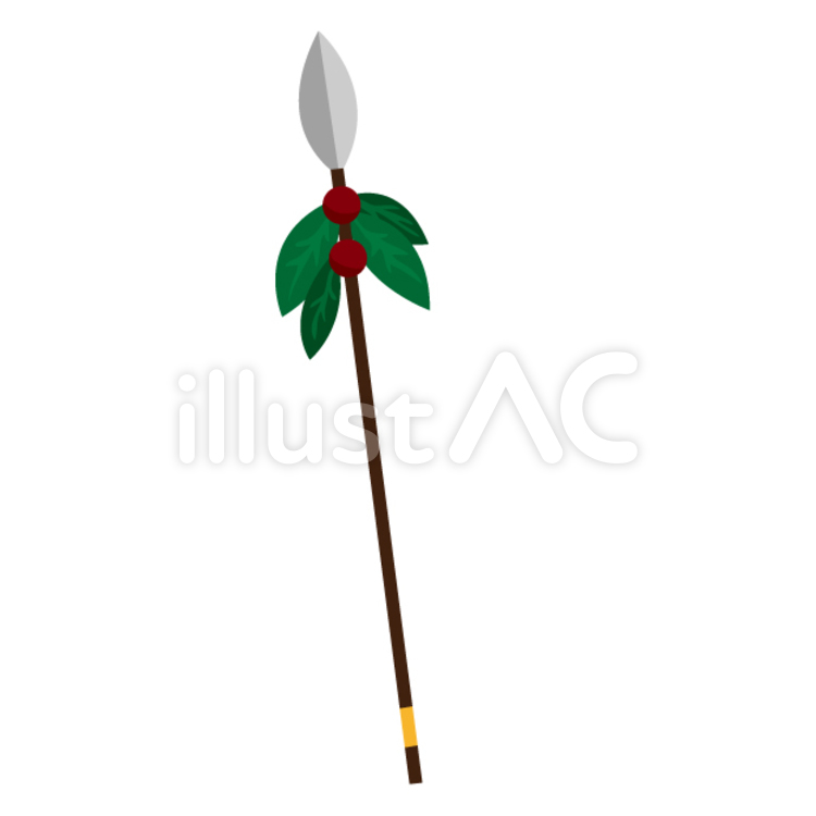 槍 槍,狩り道具,武器のイラスト素材
