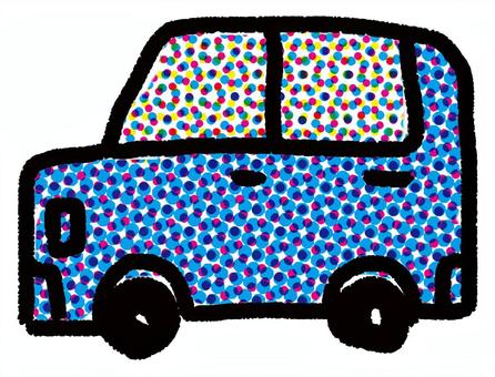 Car, car, blue, hand drawn, JPG and PNG