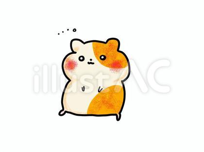 無言のハムスター
