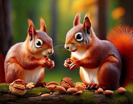 Squirrel eating nuts, JPG Squirrel eating nuts, a squirrel, animal, small, JPG