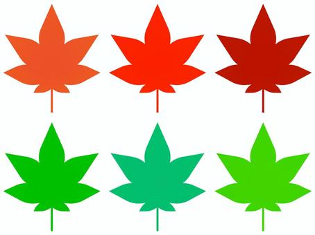 Illustration, autumn leaves, leaf, blue leaves, 