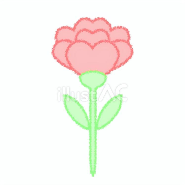カーネーションのモチーフ カーネーション,花,植物のイラスト素材