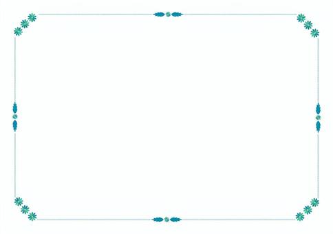 Simple Frame Margaret II Blue, frame, background, wallpaper, JPG and PNG