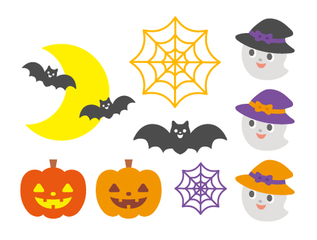 Halloween _ material, halloween, material, autumn, JPG and PNG