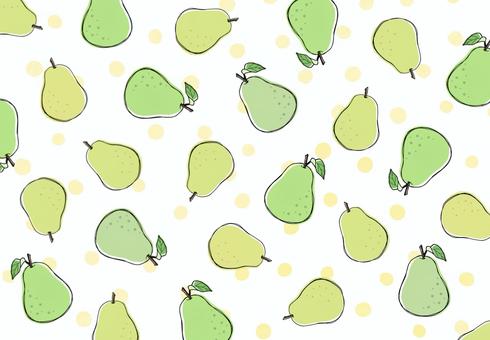 洋梨2 洋梨2 洋梨,ラ・フランス,果物,フルーツ,秋,旬,手描きのイラスト素材
