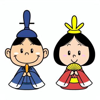 Illustration, hina matsuri, dear mr. osaka, hina doll, 