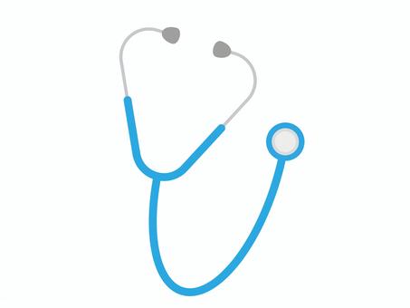 聴診器 聴診器,医療,医療系,器具,医者,ドクター,病院,シンプルのイラスト素材