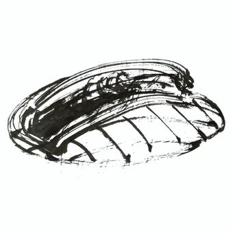 Illustration, grilled meat, meat, pig, 