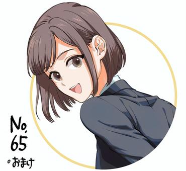 OL山田さん65③ OL山田さん65③ ビジネス,女性,20代のイラスト素材