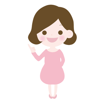 Illustration, JPG, PNG and AI Illustration, female, a proposal, whole body, JPG, PNG and AI