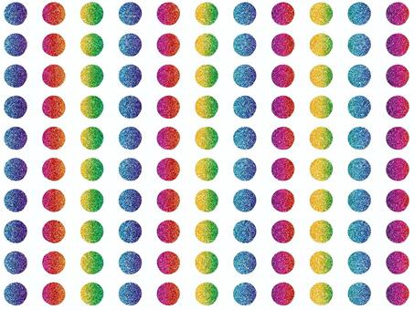虹色の丸模様 水玉模様,ドット,みずたま,背景,壁紙,ポップ,かわいい,使いやすい,素材,水玉柄のイラスト素材