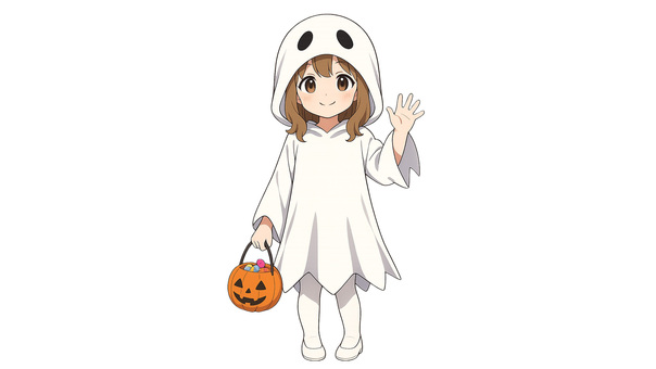 ハロウィンのおばけ仮装