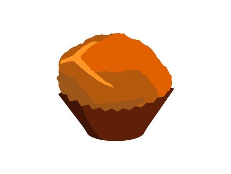 カップケーキ カップケーキ,マフィン,スイーツ,焼き菓子,デザート,シンプル,ベクター,フラットイラスト,アイコン風のイラスト素材